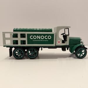 Conoco 1925 Kenworth Stake Truck Collector's series #7 Locking Coin Bank W/ key